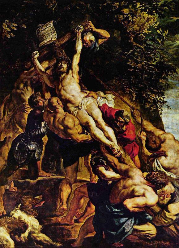 Peter Paul Rubens Elevation of the Cross china oil painting image